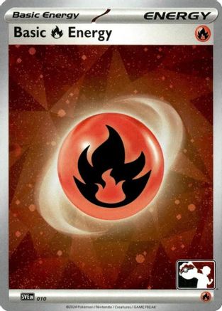 Basic Fire Energy 010 - Holofoil Prize Pack Series Cards - Common