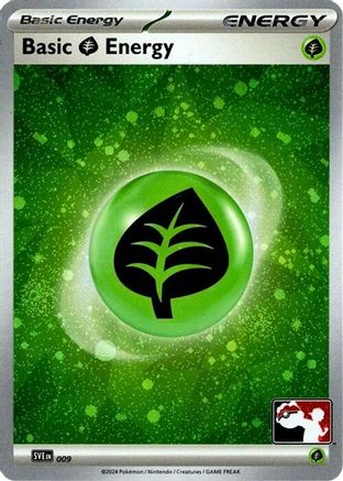 Basic Grass Energy 009 - Holofoil Prize Pack Series Cards - Common