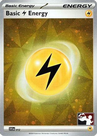 Basic Lightning Energy 012 - Holofoil Prize Pack Series Cards - Common