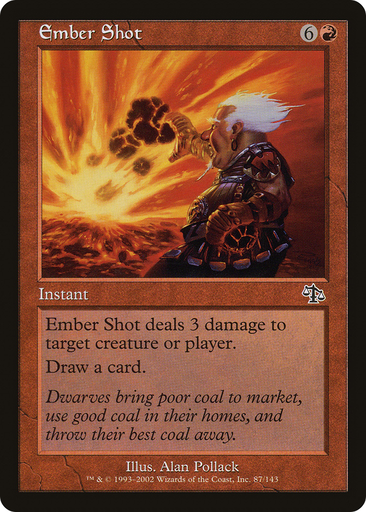Ember Shot (JUD-087) - Judgment Foil