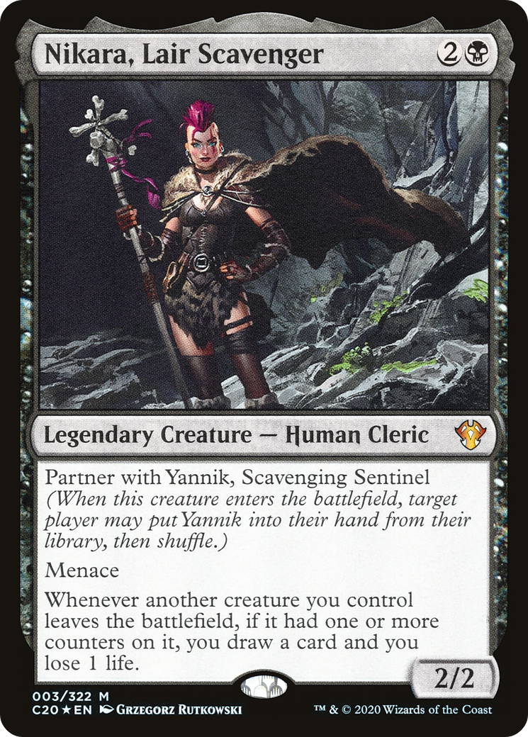 Nikara, Lair Scavenger (C20-003) - Commander 2020