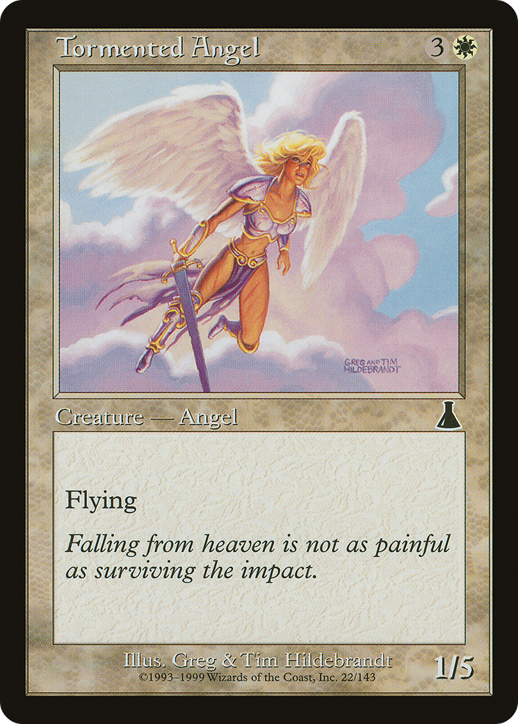 Tormented Angel (UDS-022) - Urza's Destiny Foil