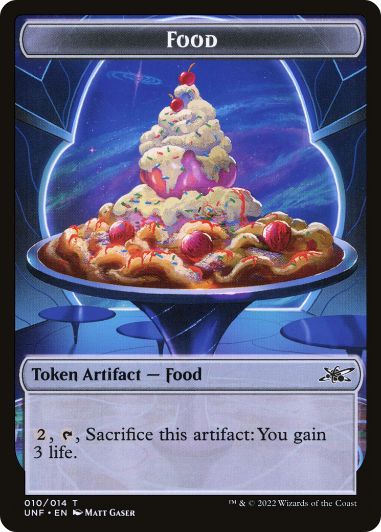 Food (UNF-010) - Unfinity Tokens Foil