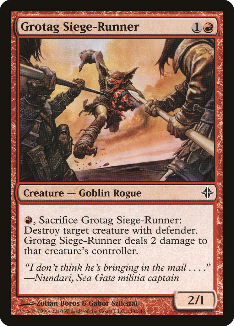 Grotag Siege-Runner (ROE-149) - Rise of the Eldrazi Foil