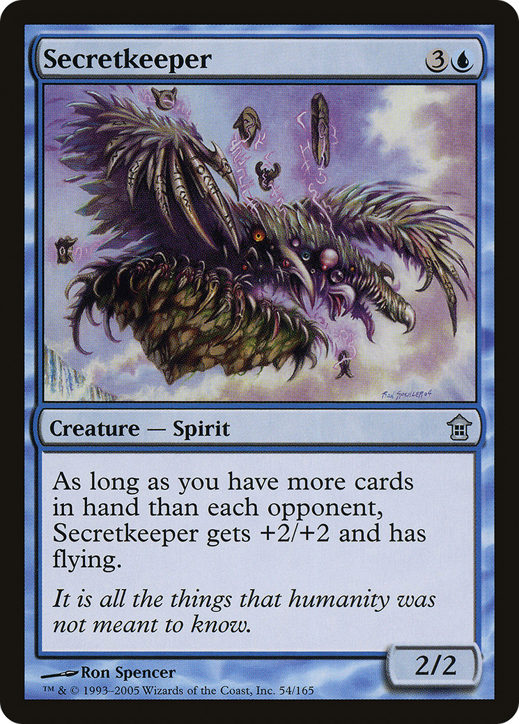 Secretkeeper (SOK-054) - Saviors of Kamigawa Foil