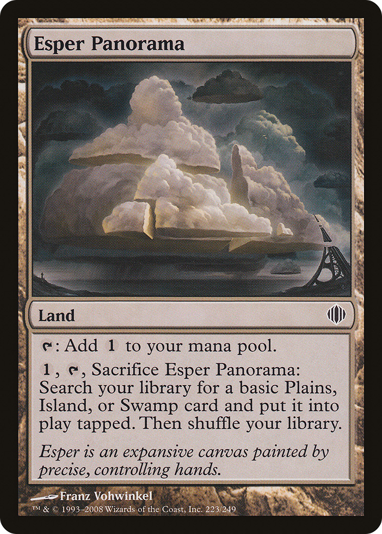 Esper Panorama (ALA-223) - Shards of Alara Foil