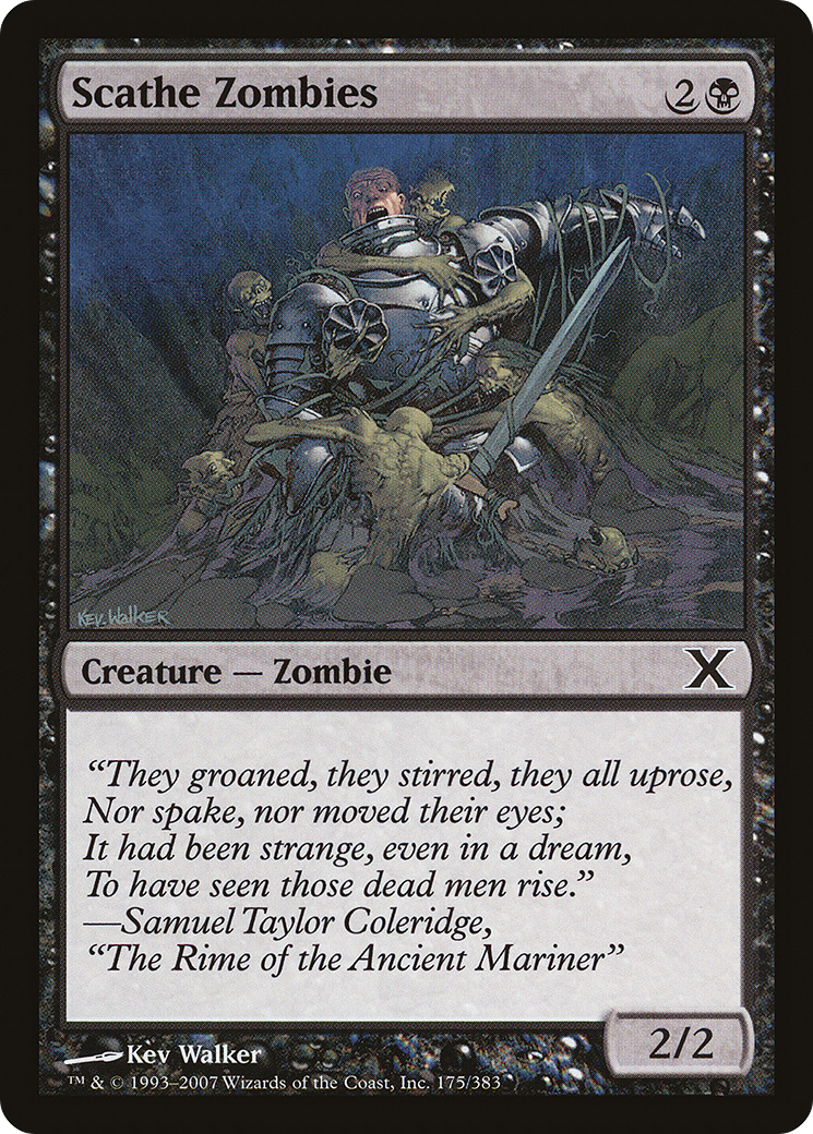 Scathe Zombies (10E-175) - Tenth Edition