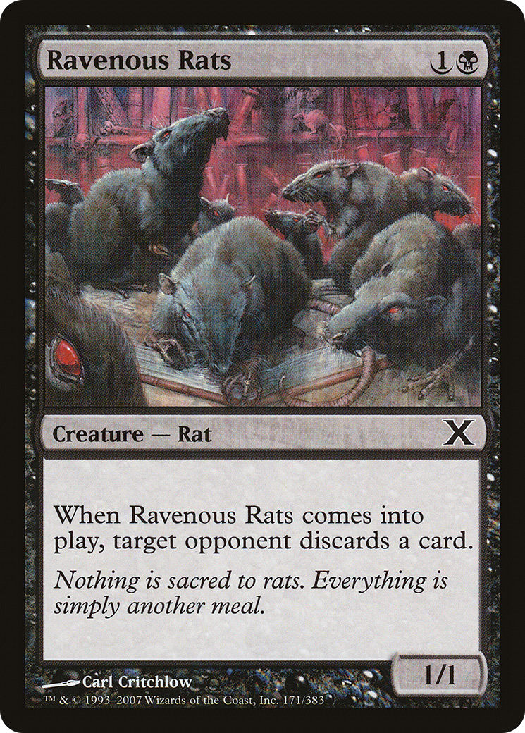 Ravenous Rats (10E-171) - Tenth Edition