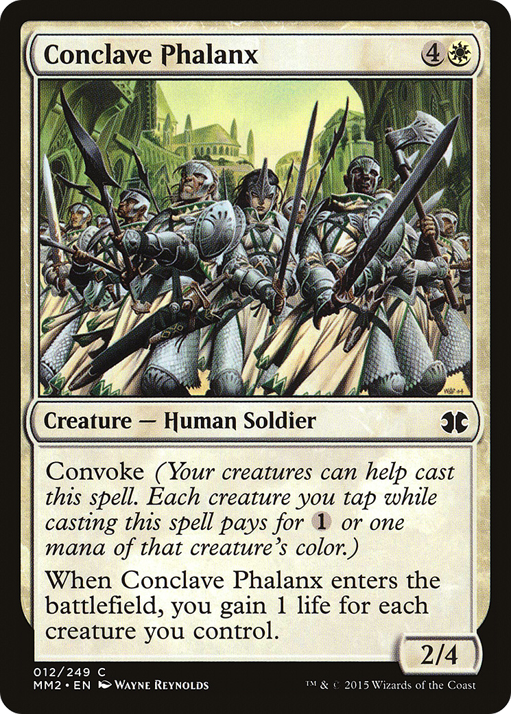 Conclave Phalanx (MM2-012) - Modern Masters 2015