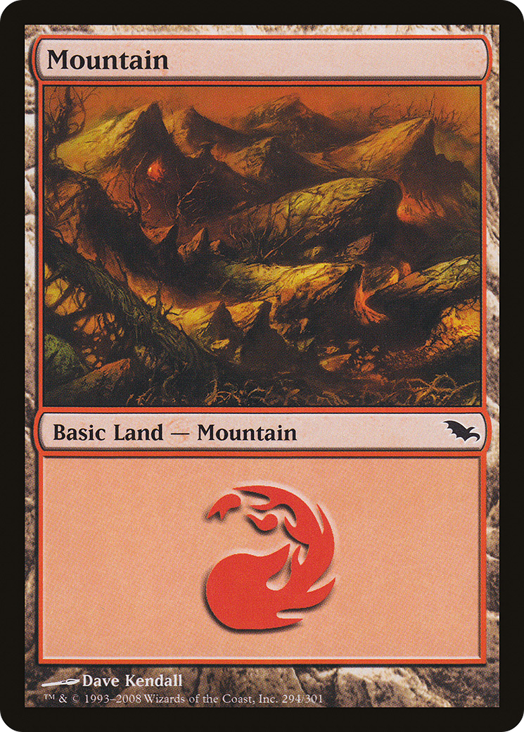 Mountain (SHM-294) - Shadowmoor Foil