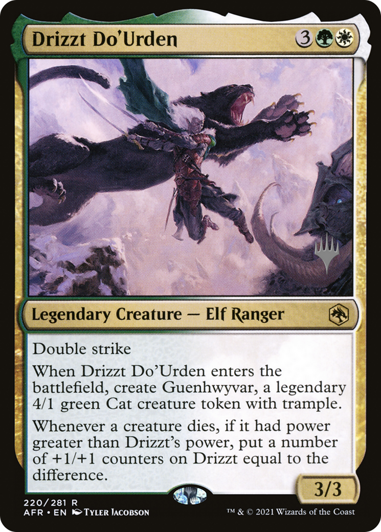 Drizzt Do'Urden (PPAFR-220P) - Adventures in the Forgotten Realms Promos Foil