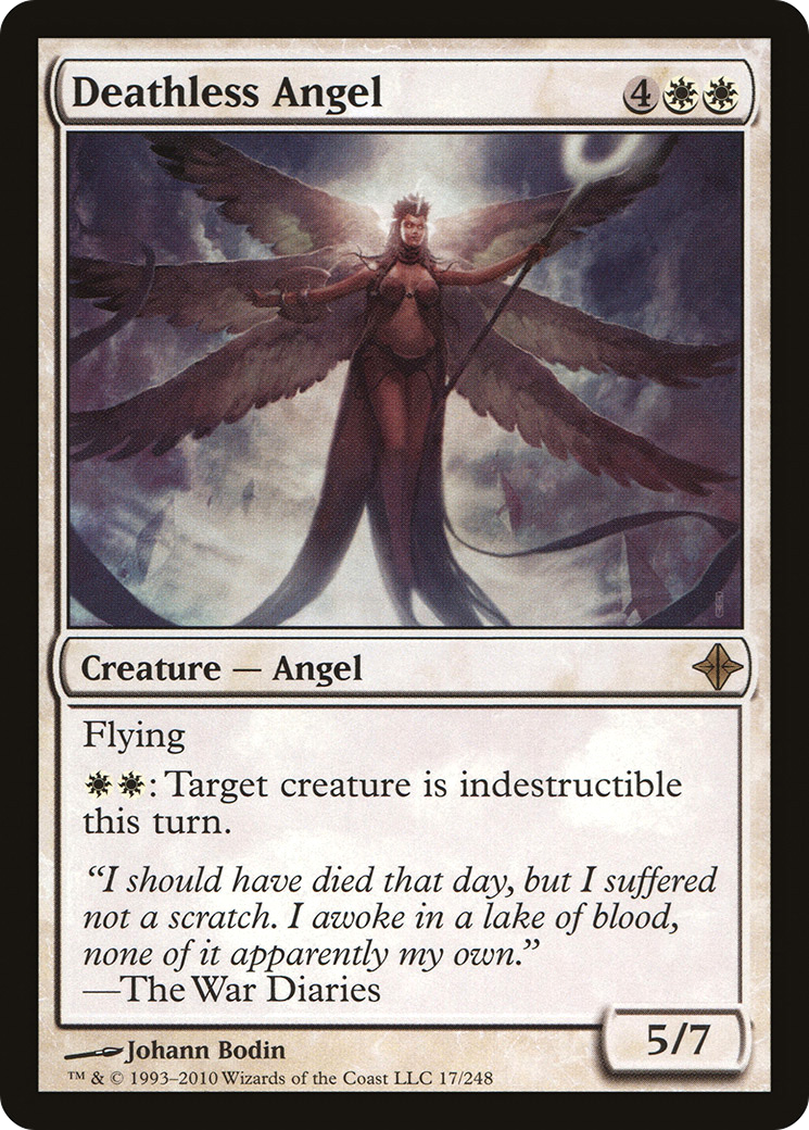 Deathless Angel (ROE-017) - Rise of the Eldrazi Foil