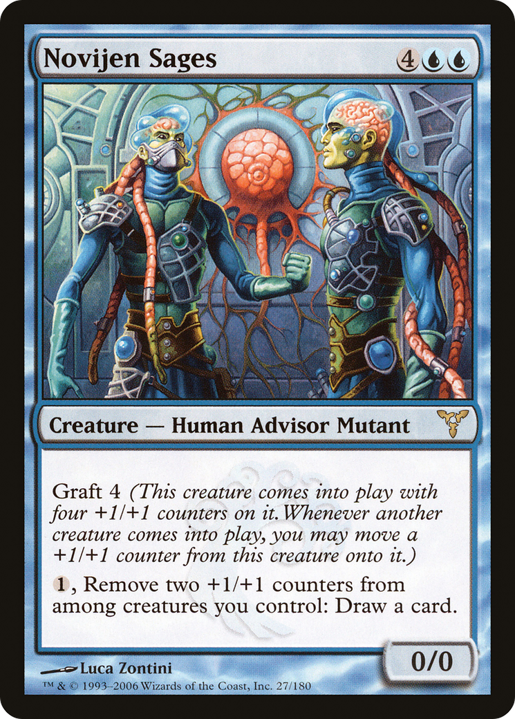 Novijen Sages (DIS-027) - Dissension Foil
