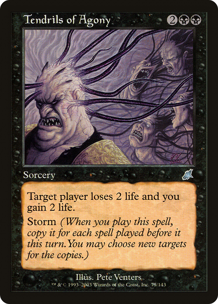 Tendrils of Agony (SCG-075) - Scourge Foil