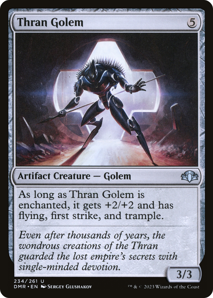 Thran Golem (DMR-234) - Dominaria Remastered Foil
