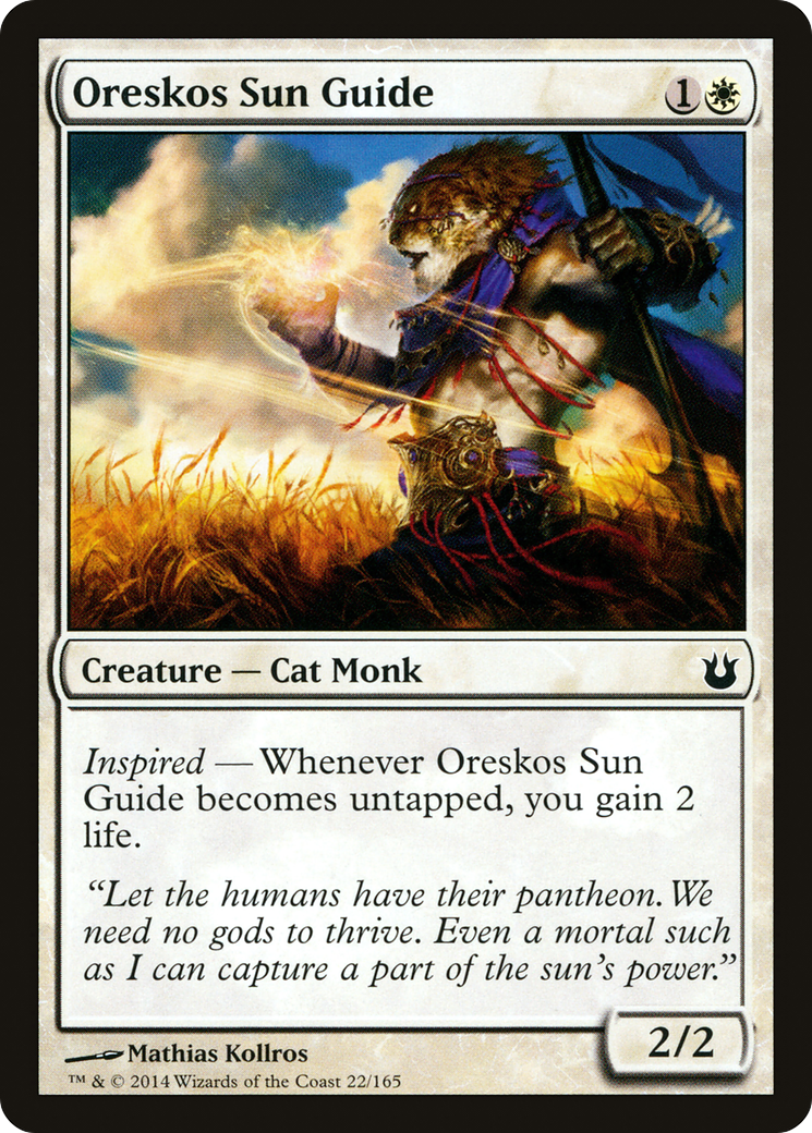 Oreskos Sun Guide (BNG-022) - Born of the Gods