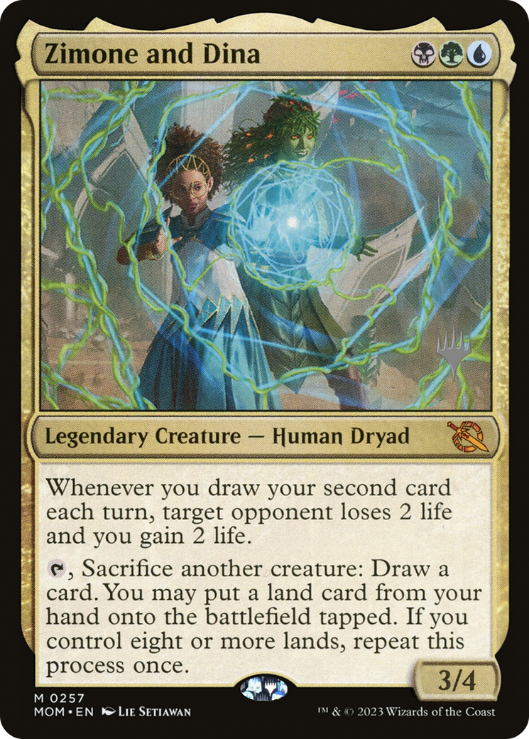 Zimone and Dina (PPMOM-257P) - March of the Machine Promos