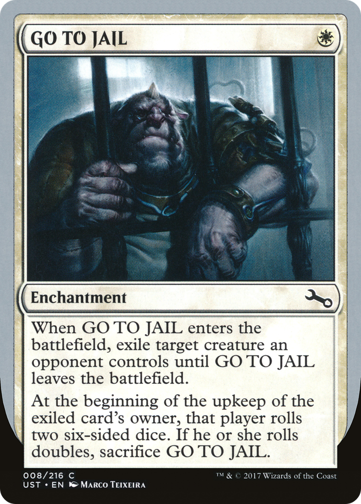 GO TO JAIL (UST-008) - Unstable