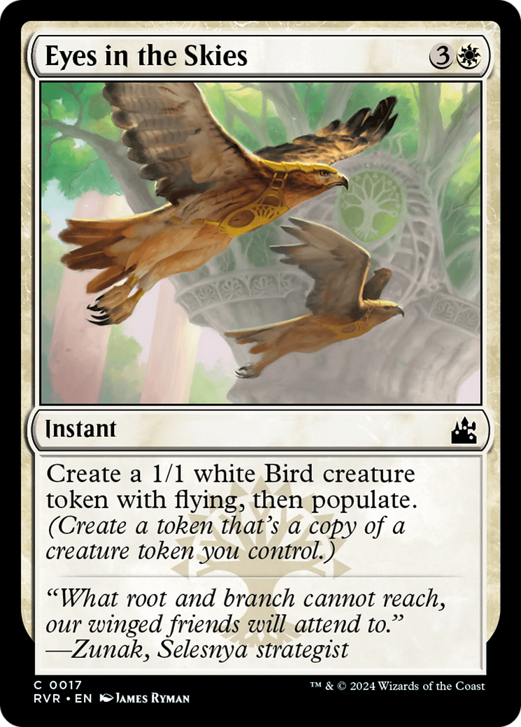 Eyes in the Skies (RVR-017) - Ravnica Remastered Foil
