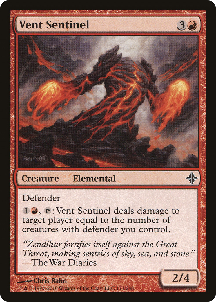 Vent Sentinel (ROE-171) - Rise of the Eldrazi Foil