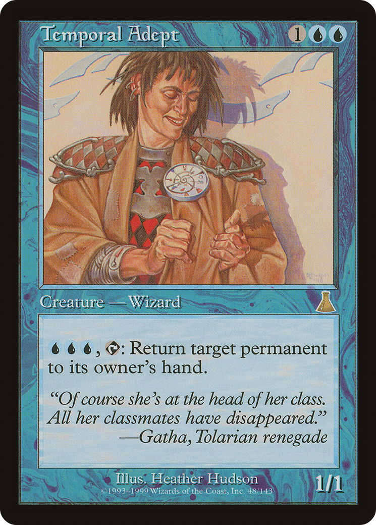 Temporal Adept (UDS-048) - Urza's Destiny Foil