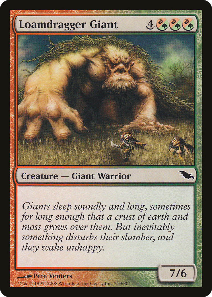 Loamdragger Giant (SHM-210) - Shadowmoor