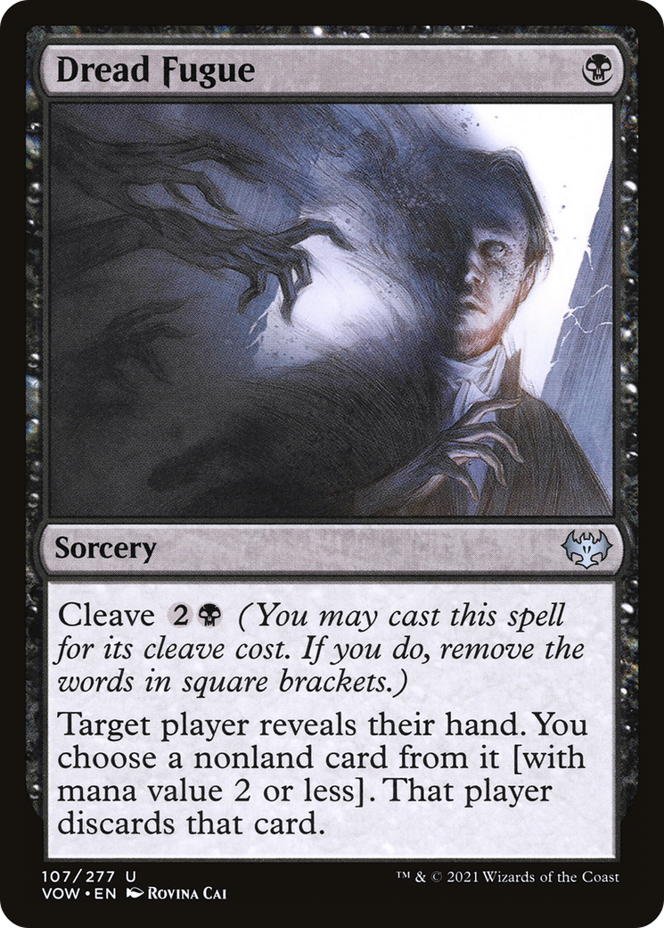 Dread Fugue (VOW-107) - Innistrad: Crimson Vow