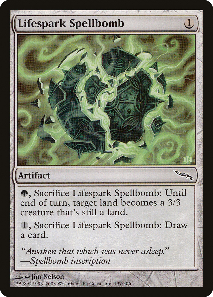 Lifespark Spellbomb (MRD-197) - Mirrodin