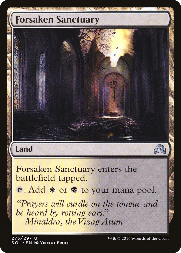 Forsaken Sanctuary (SOI-273) - Shadows over Innistrad