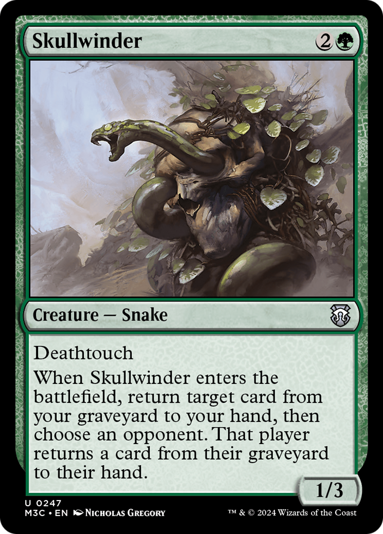 Skullwinder (M3C-247) - Modern Horizons 3 Commander