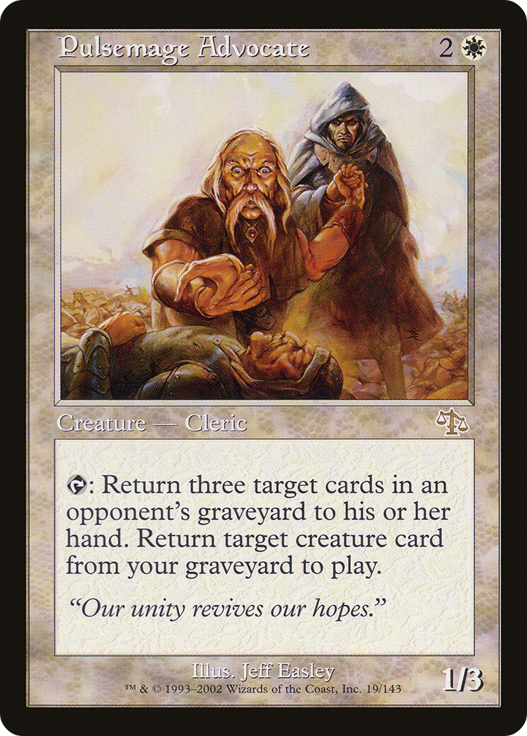 Pulsemage Advocate (JUD-019) - Judgment Foil
