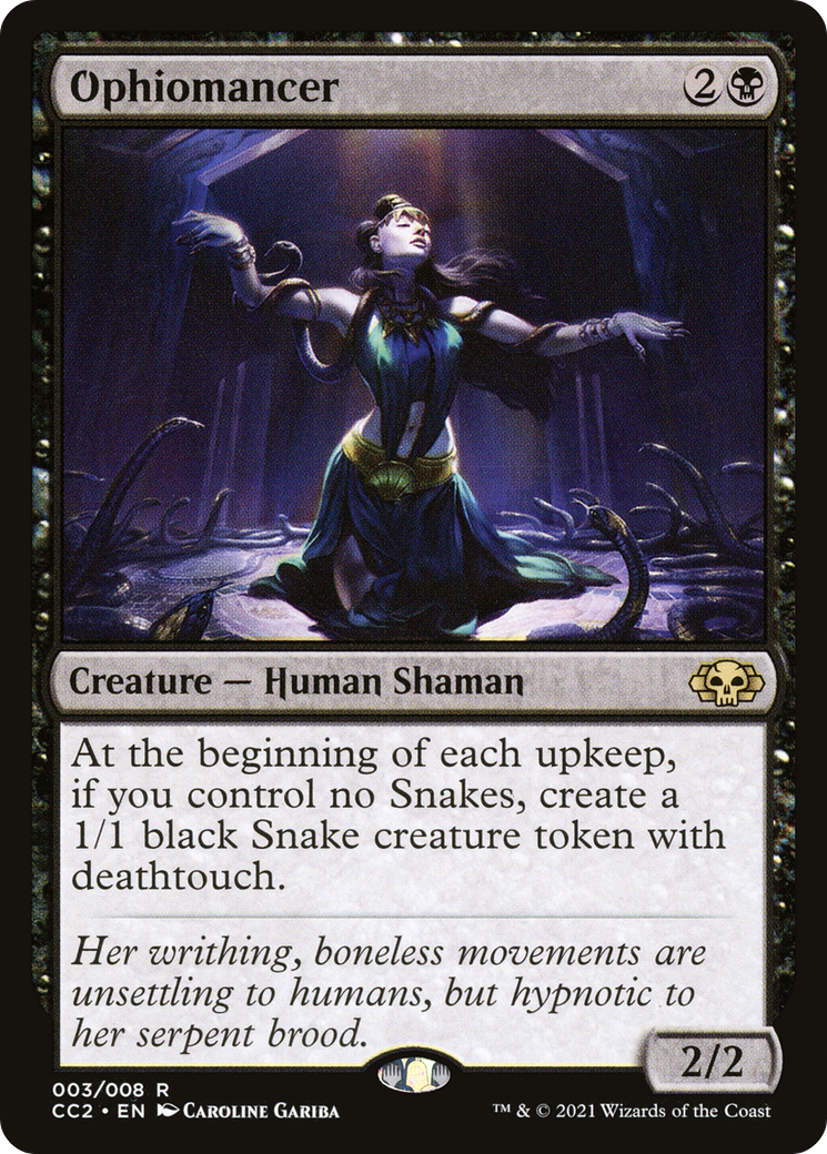 Ophiomancer (CC2-003) - Commander Collection: Black Foil