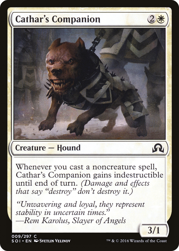 Cathar's Companion (SOI-009) - Shadows over Innistrad Foil