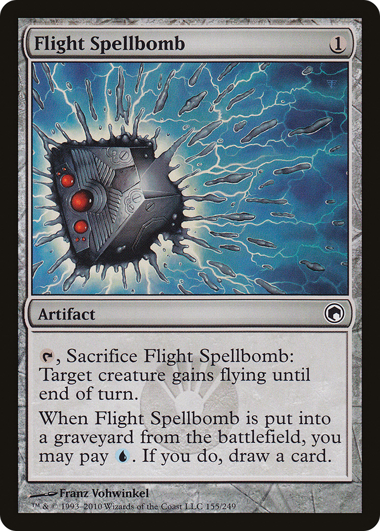 Flight Spellbomb (SOM-155) - Scars of Mirrodin Foil