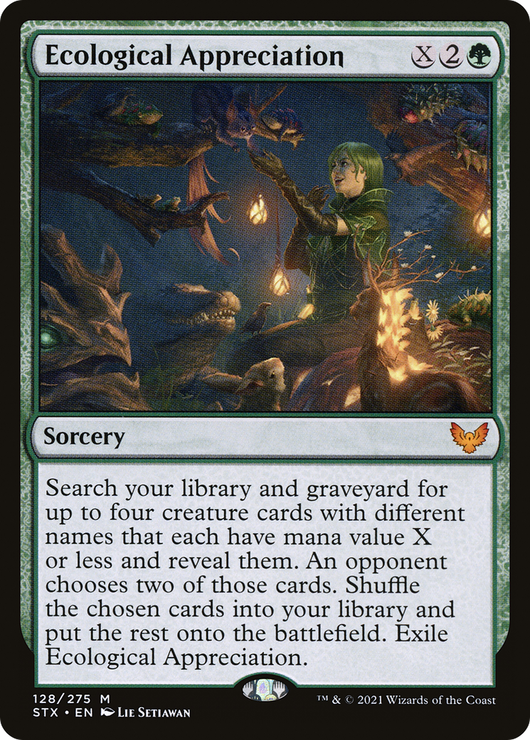 Ecological Appreciation (STX-128) - Strixhaven: School of Mages Foil
