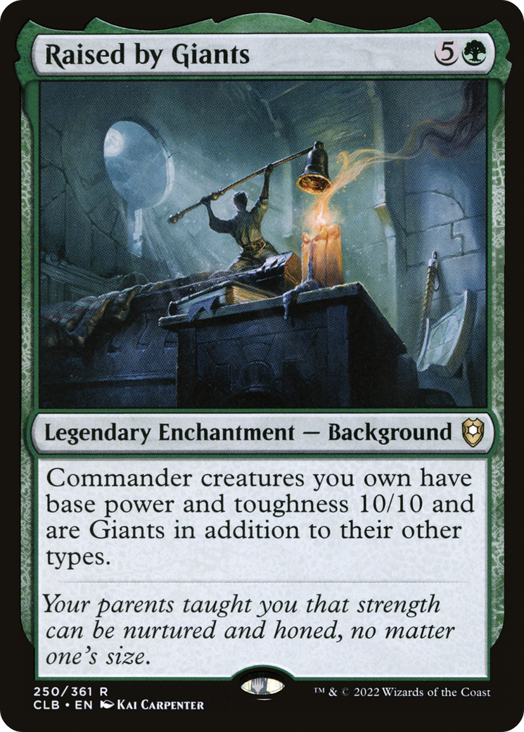 Raised by Giants (CLB-250) - Commander Legends: Battle for Baldur's Gate