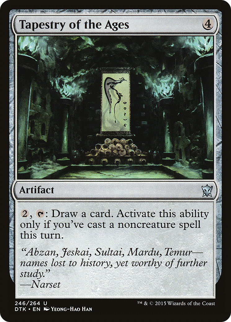 Tapestry of the Ages (DTK-246) - Dragons of Tarkir