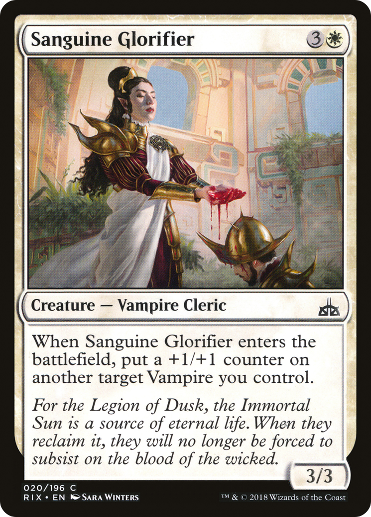Sanguine Glorifier (RIX-020) - Rivals of Ixalan