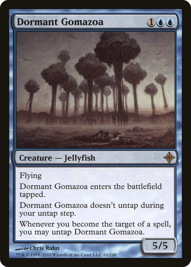 Dormant Gomazoa (ROE-062) - Rise of the Eldrazi Foil