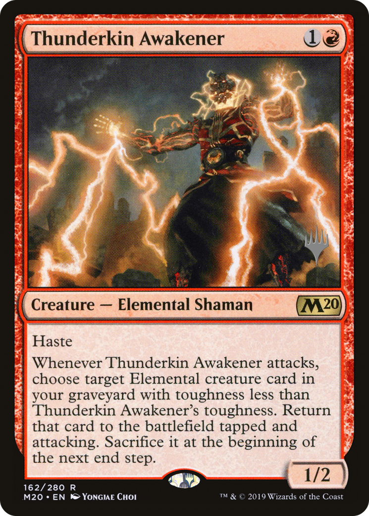 Thunderkin Awakener (PPM20-162P) - Core Set 2020 Promos