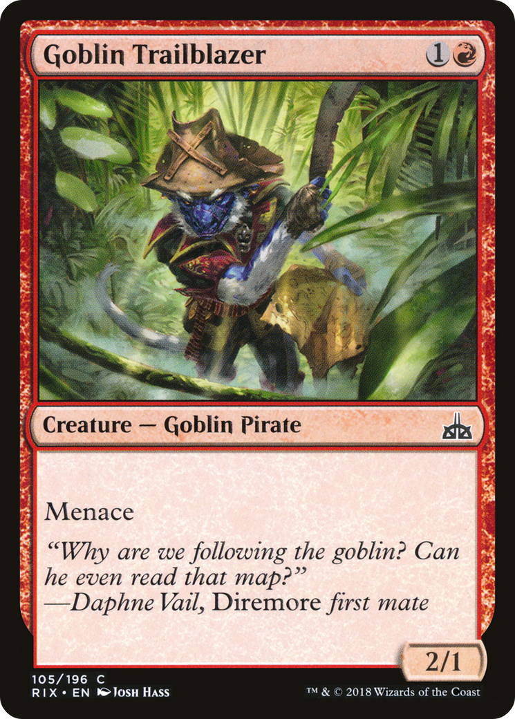 Goblin Trailblazer (RIX-105) - Rivals of Ixalan