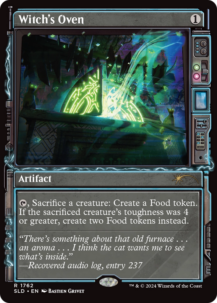 Witch's Oven (SLD-1762) - Secret Lair Drop: (Showcase) Foil