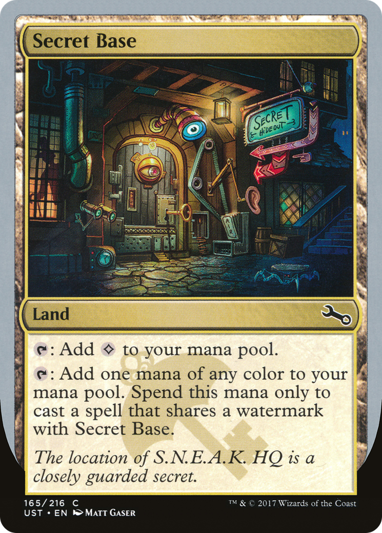 Secret Base (UST-165B) - Unstable Foil