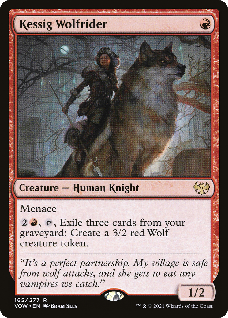 Kessig Wolfrider (VOW-165) - Innistrad: Crimson Vow