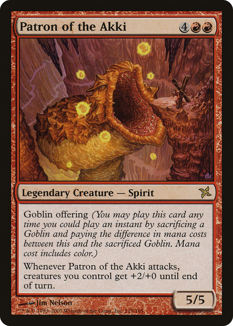 Patron of the Akki (BOK-115) - Betrayers of Kamigawa Foil
