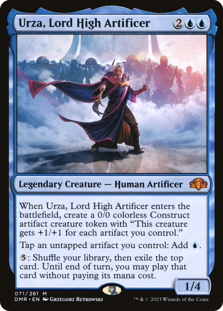 Urza, Lord High Artificer (DMR-071) - Dominaria Remastered