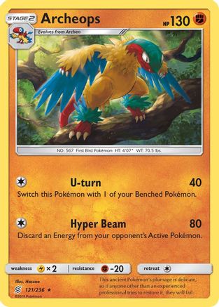 Archeops 121/236  SM  Unified Minds - Rare