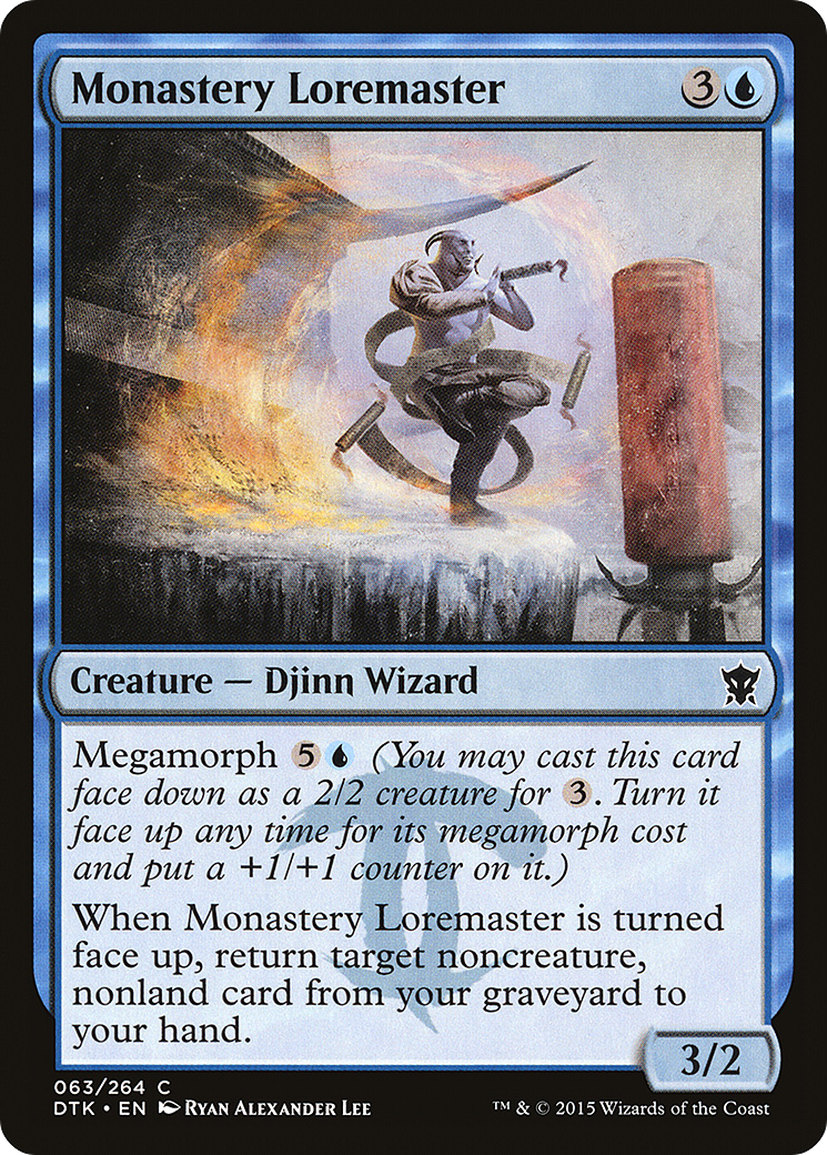 Monastery Loremaster (DTK-063) - Dragons of Tarkir