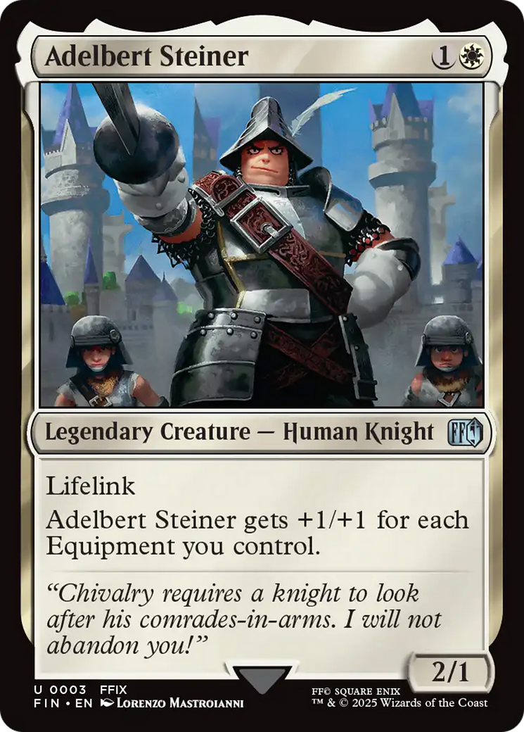 Adelbert Steiner (FIN-003) - FINAL FANTASY Foil