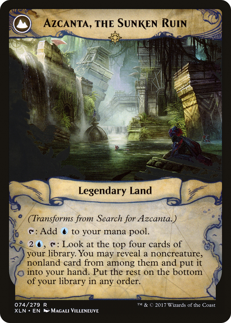Search for Azcanta // Azcanta, the Sunken Ruin (XLN-074) - Ixalan: (compasslanddfc)